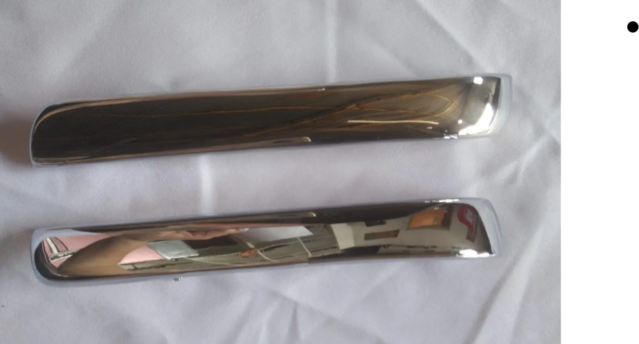 Frisos Retos Traseira Cabine Ford F100 F 100 Cromados